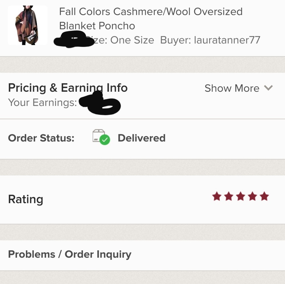RESTOCK NWT Fall Colors Autumn Blanket Poncho Coat - Picture 7 of 8